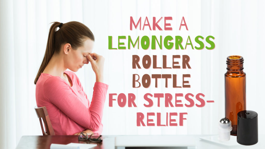 lemongrass roller bottle for stress