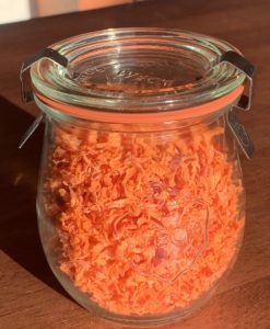dehydrated carrots for cake