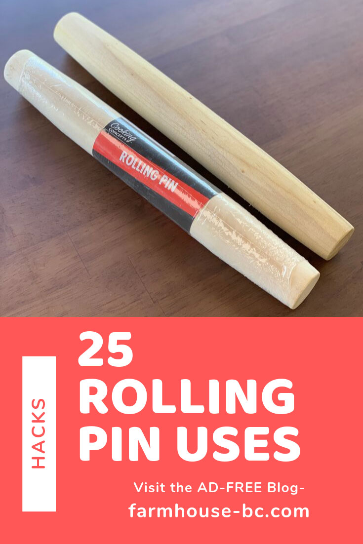 farmhouse-bc 25 ways to use a rolling pin