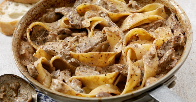 Easy Beef Stroganoff With Cream Of Mushroom Soup ⋆ Farmhouse Bc