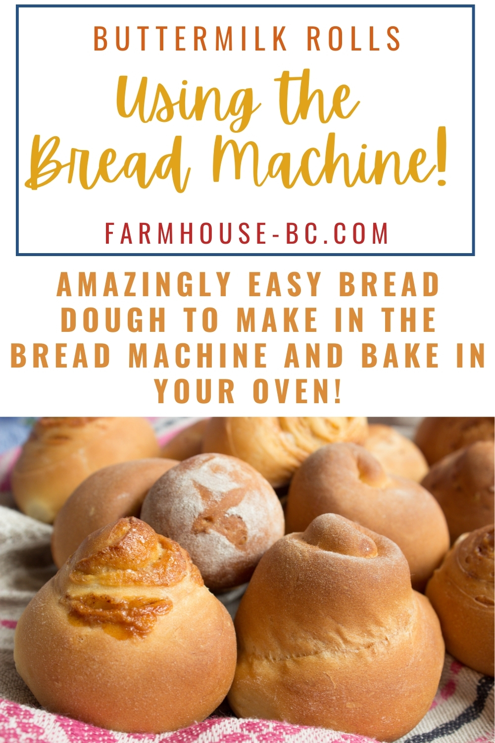 Amazingly Easy Buttermilk Rolls Made with the Bread Machine