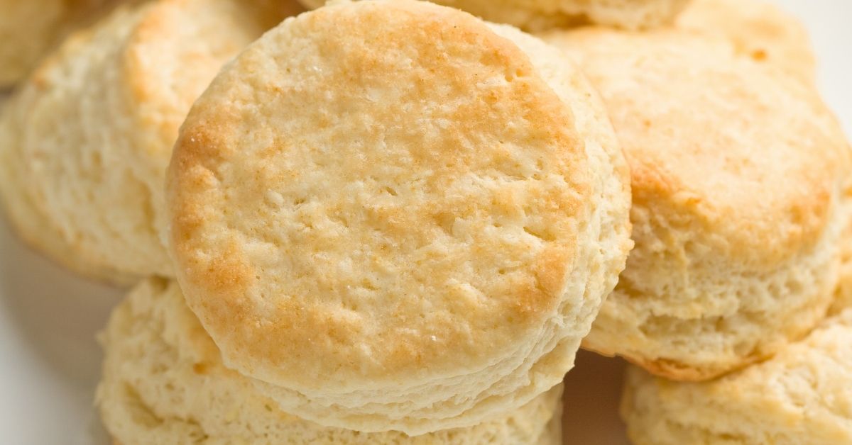 Flakey homemade biscuits