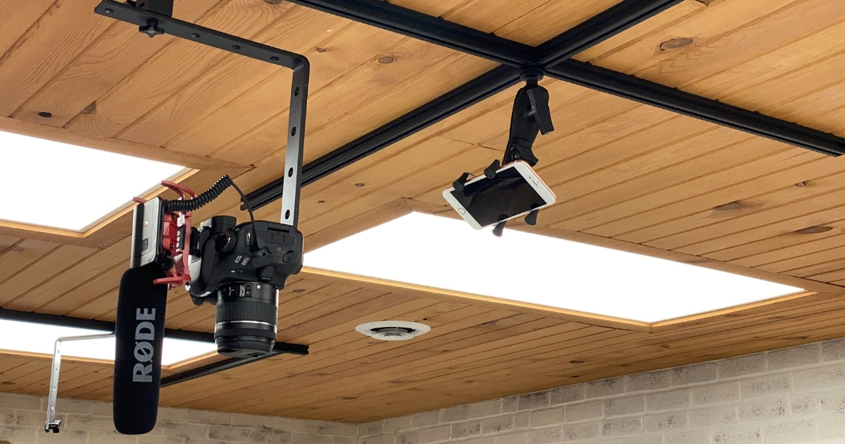 Easy DIY Camera Mount Ceiling Track Installation ⋆ Farmhouse-bc