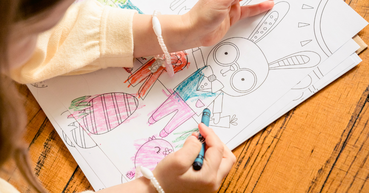 Children coloring books are a way for them to be creative