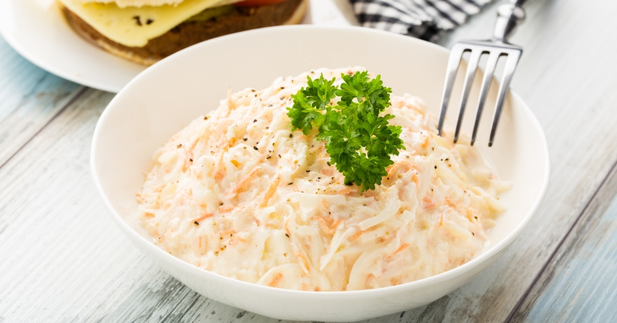 Easy to Make Fermented Coleslaw Dressing Recipe