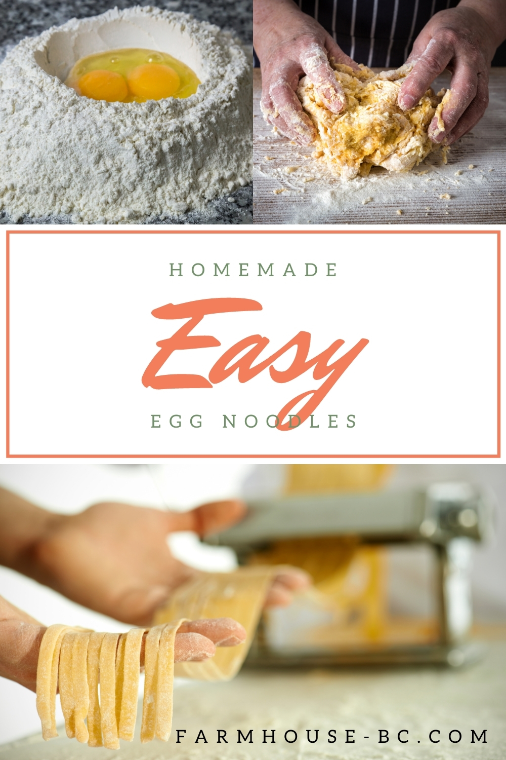 How to make homemade egg noodles for beginners
