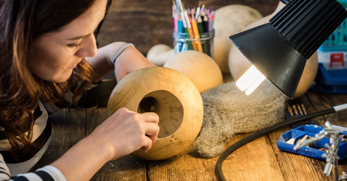 Gourds can be used for crafts