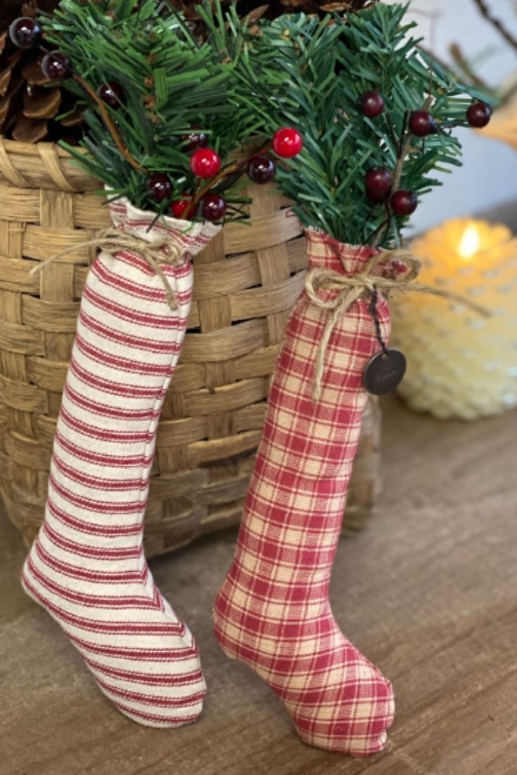 Places to hang stocking can be all over the house to be used as ornaments