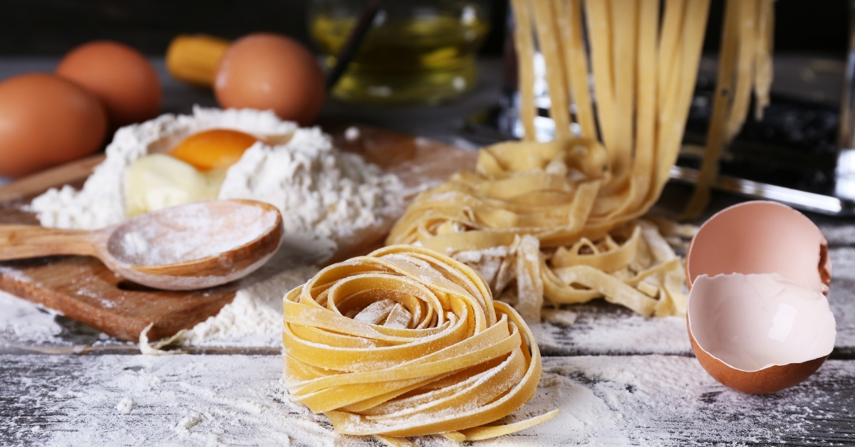 Easy homemade egg noodles