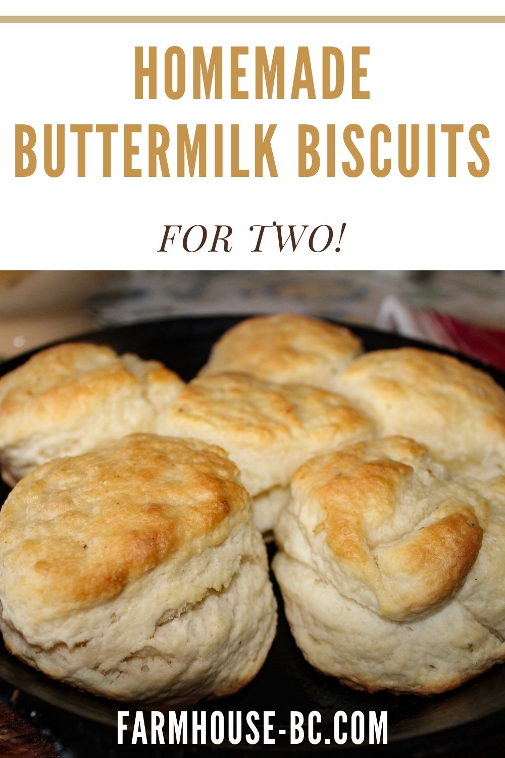 Flaky buttermilk biscuits