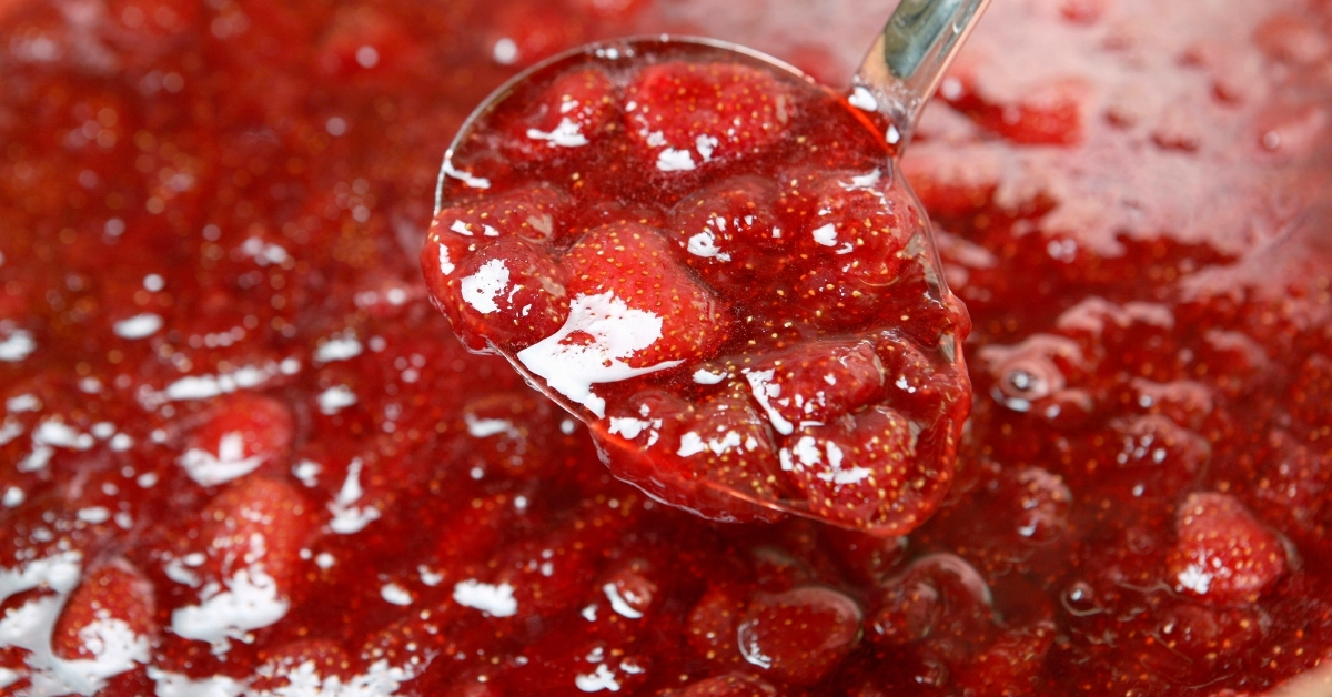 How to make strawberry jam without pectin.