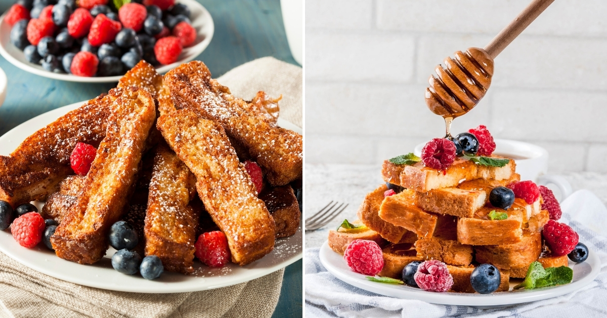 Super easy non-soggy French Toast Sticks Recipe