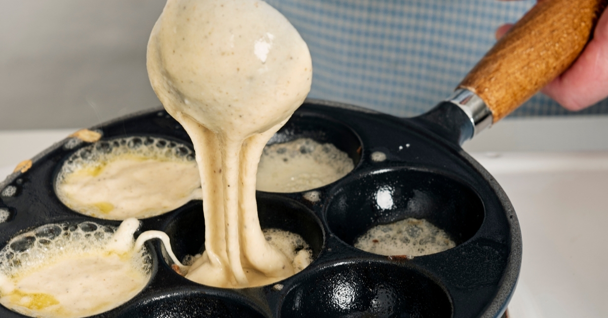 There are many uses for the Aebleskiver pan for other foods to make.