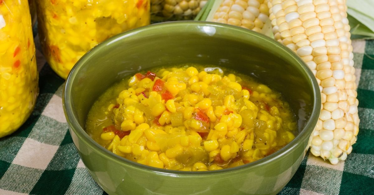 perfect corn chow chow relish