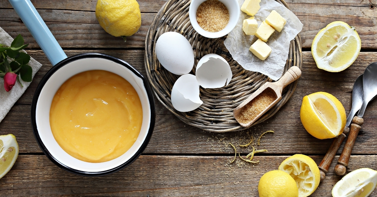 ingredients for lemon curd
